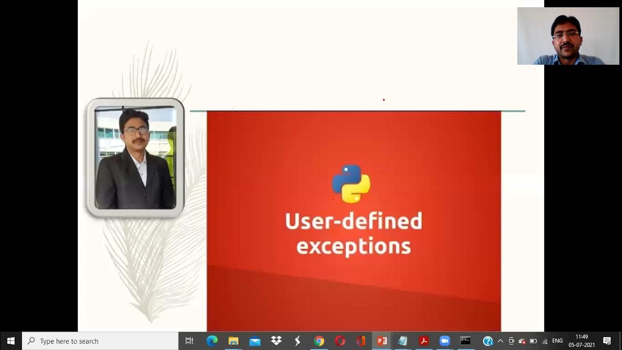 User Defined Exceptions - YouTube