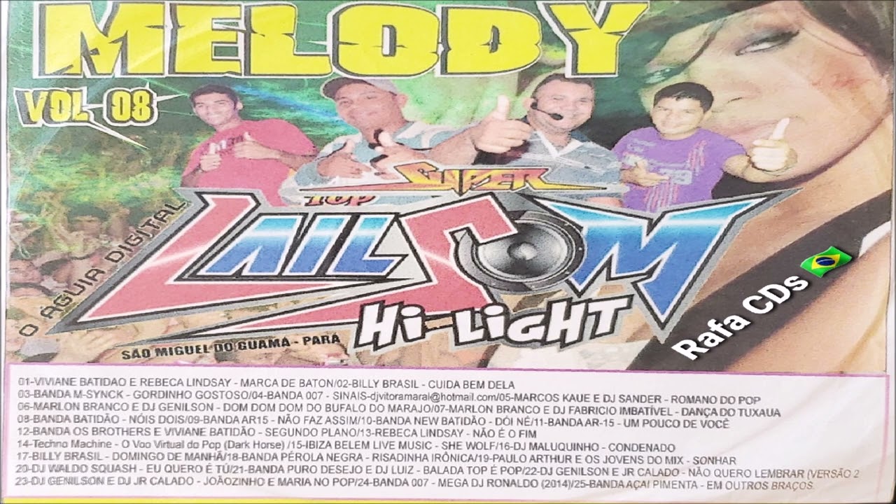 CD SUPER LAILSOM HI-LIGHT MELODY - VOL 08 - YouTube
