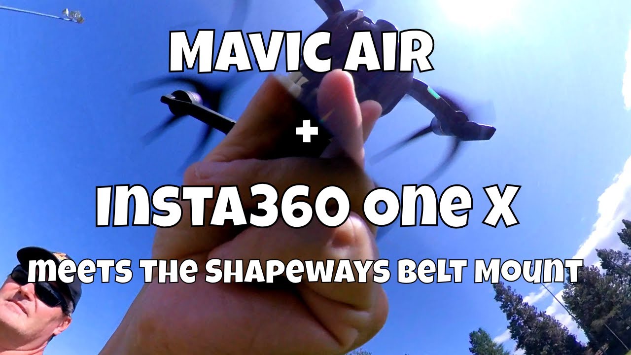 mavic air insta360 one x