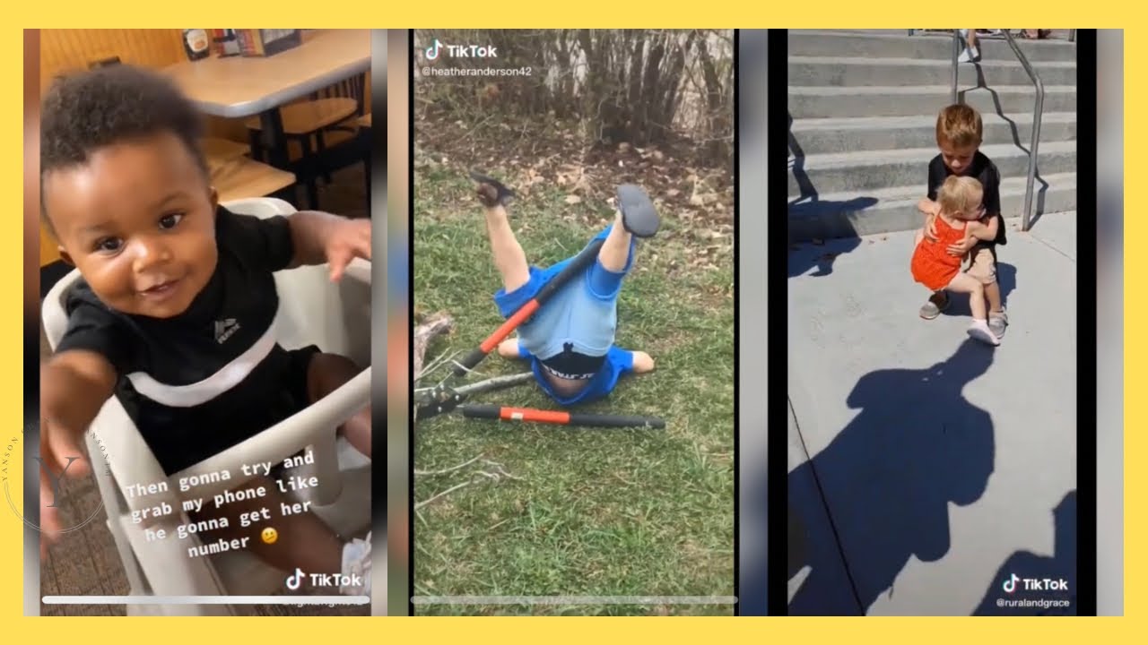 Дети TikTok 2023: смешные и милые моменты. Kids TikTok: funny and cute moments caught on camera.