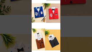 Don't Miss Beautiful Happy Father's Day Card 2025 using white paper #art#youtubeshorts#shorts