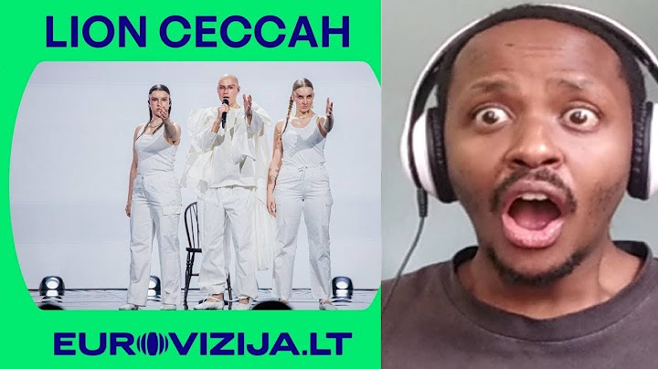 Lion Ceccah REACTION – Drobė - EUROVIZIJA.LT 2025 Lithuania