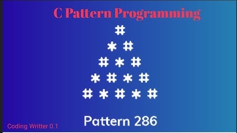 Best pattern tutorial video ll C programming language ll 💯🧠#short #coding #youtubeshorts