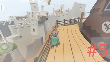 Human Fall Flat Mobile - Gameplay Walkthrough level 6 Castle