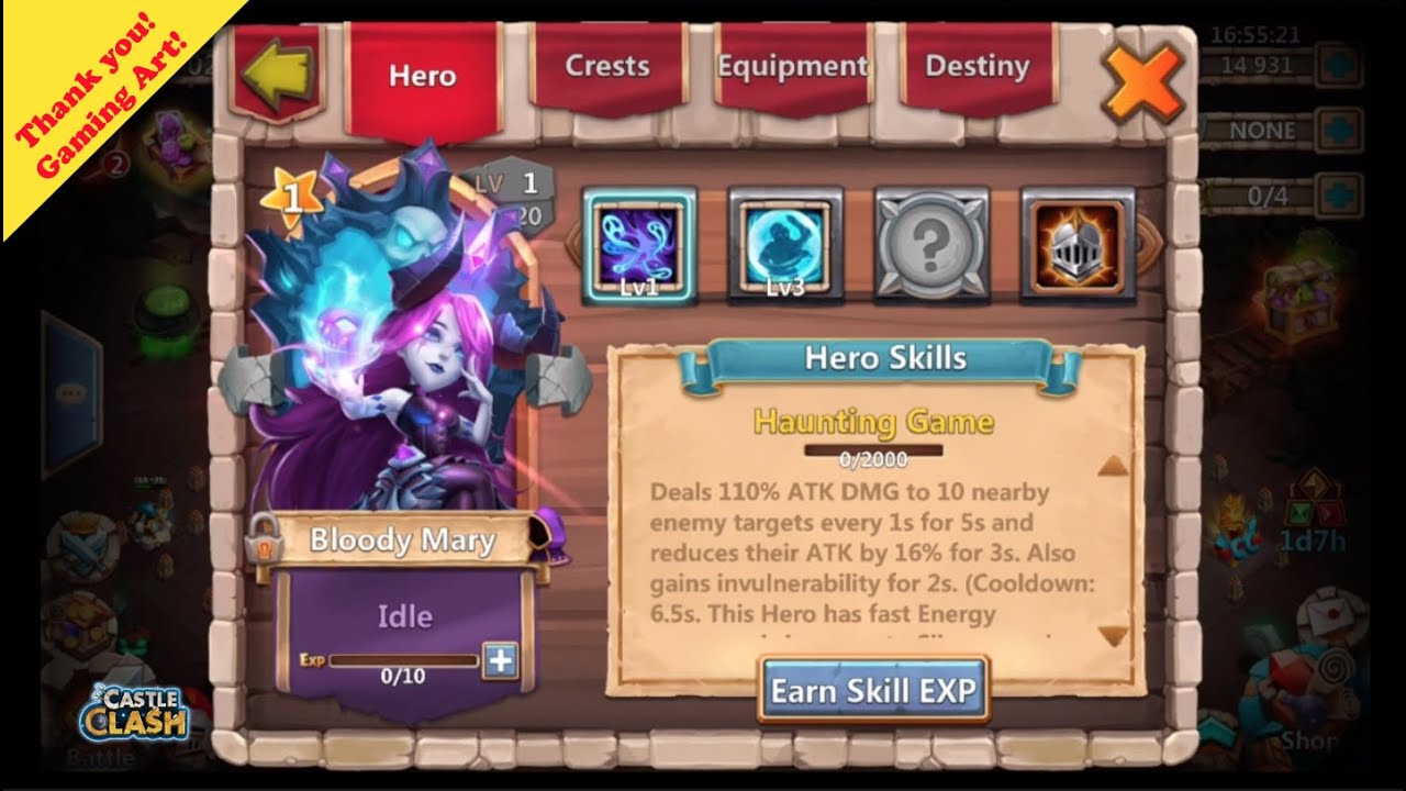 Balloon Event - Hero Exchange - Main Acc - Castle Clash