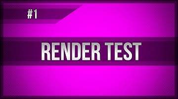 Render Test w/ Shaders [60FPS]