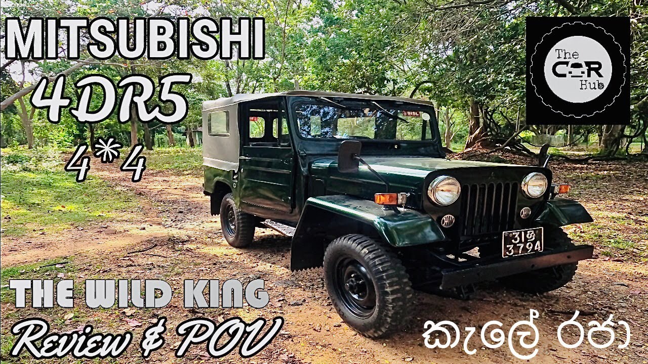 Mitsubishi 4DR5 Jeep Review & POV Drive - YouTube