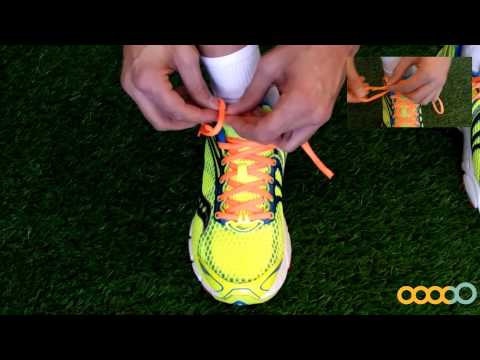 Técnica de atado para zapatillas de running