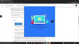 Installing Google Drive File Stream on Windows