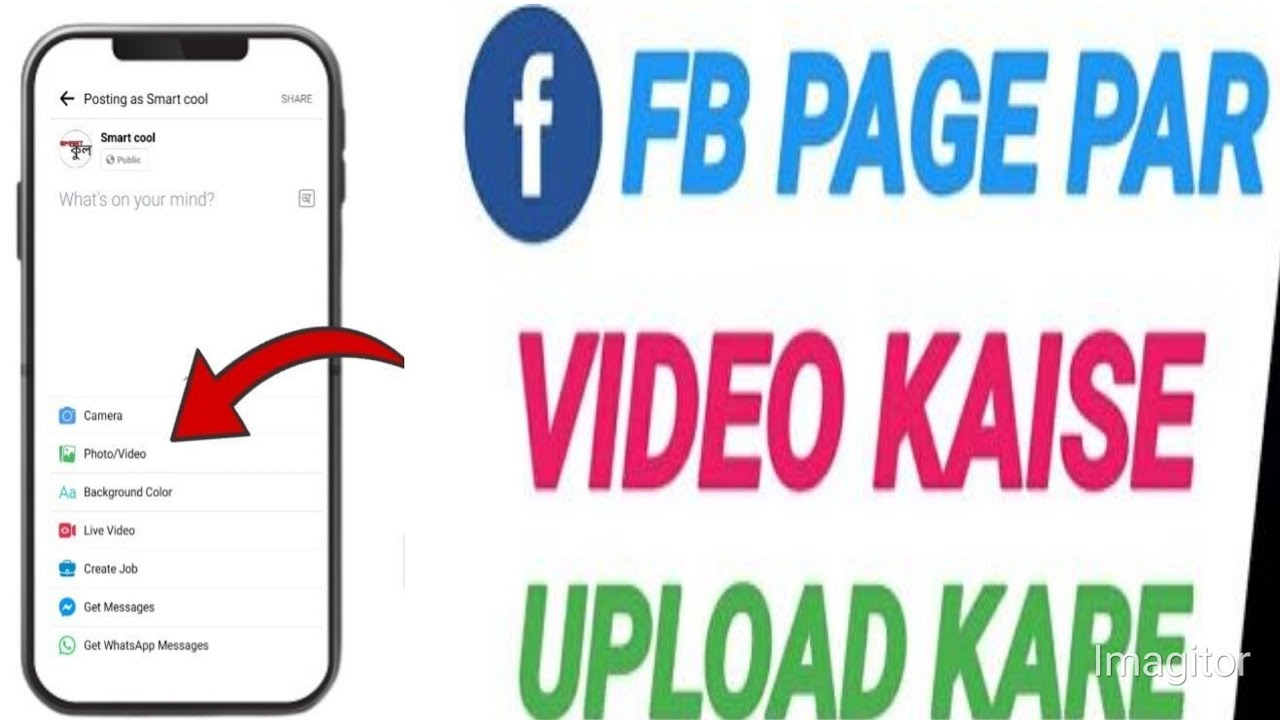 Facebook Video Upload Process How to upload videos on Facebook page - Facebook creator studio video ...