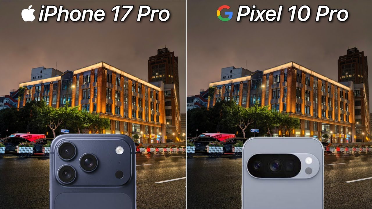 Pixel 17 Pro iPhone 17 Pro VS Google Pixel 10 Pro Camera Test Comparison - YouTube