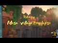 Relaxing Mesa Village Timelapse | pt. 1 Biome-Builds