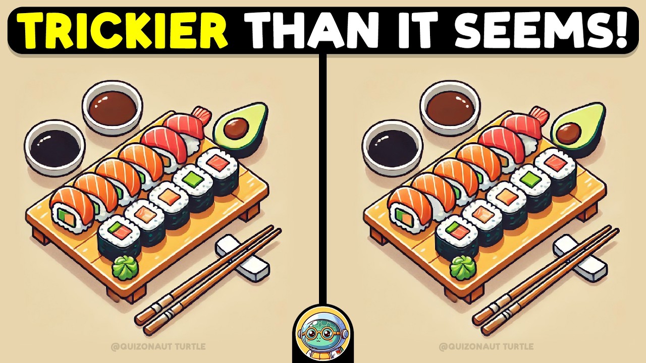 🐢🧩 Find 3 Differences | Your Daily Brain Workout 🧩🐢 | Quizonaut Turtle