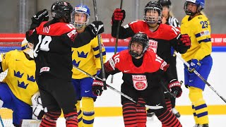 Japan vs Sweden (Pl.) - 2022 IIHF Ice Hockey Women's World Championship - [ cut of the match ]