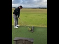 Practice on the range before the final of how do we beat it in aid of prostate Cancer UK