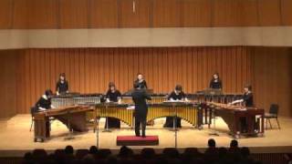 Mozart / Symphony　No.40 1st Movement , Marimba Ensemble \