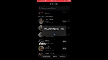 How to hide user from friends suggestions in BeReal app?