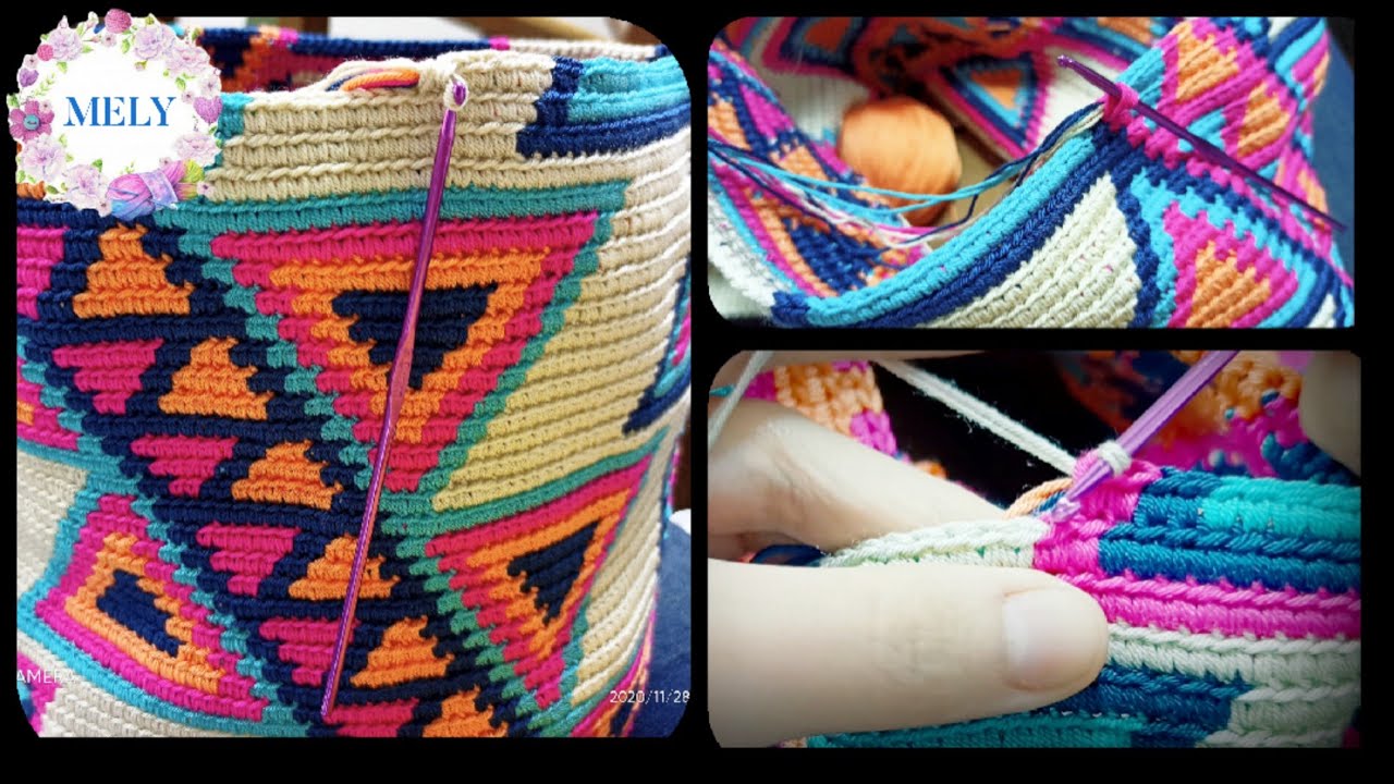 tapestry Crochet techniques  طريقة عمل الشنط التابستري(فكرة عامة)