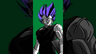 Vegeta Ultra Ego 🔥 Manga Animation Green Screen | Dragon Ball Super Edit #Vegeta#viral  #shorts#dbzs