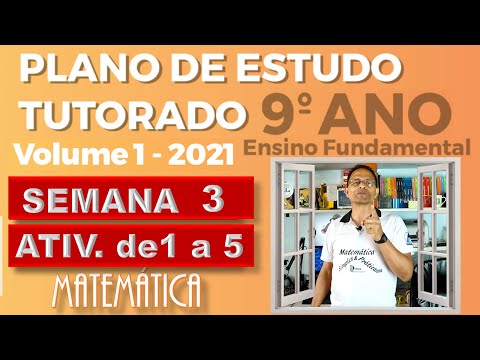 PET 2021, 9º Ano  Correção das atividades da SEMANA 03