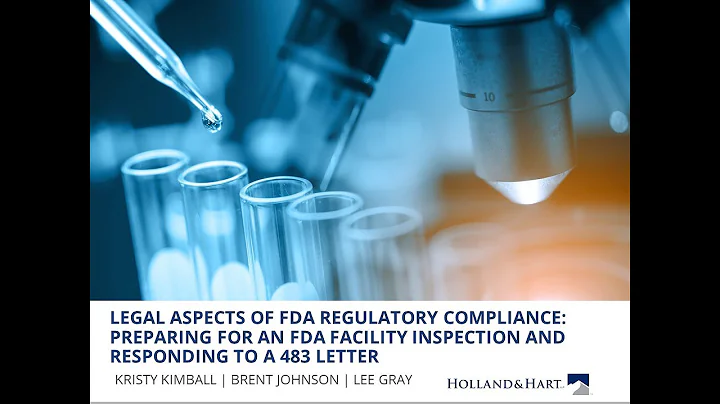 Healthcare Compliance: FDA Regulatory Issues for Medical Device Companies