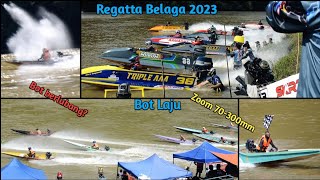 Bot Laju Regatta 2023 Bangkut Fiberglass Tunnel