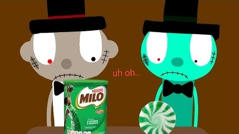 Milo and Mint turns into real foods - Roblox Puppet Animation (2025 Remake)