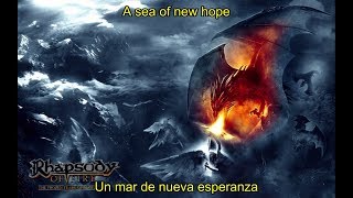 Rhapsody of Fire - Sea Of Fate (Lyrics &amp; Sub. Español)