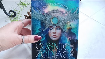 COSMIC ZODIAC ORACLE (ROCKPOOL ORACLE)  ~ **  NEW RELEASE  **  Unboxing & Full Flip Through
