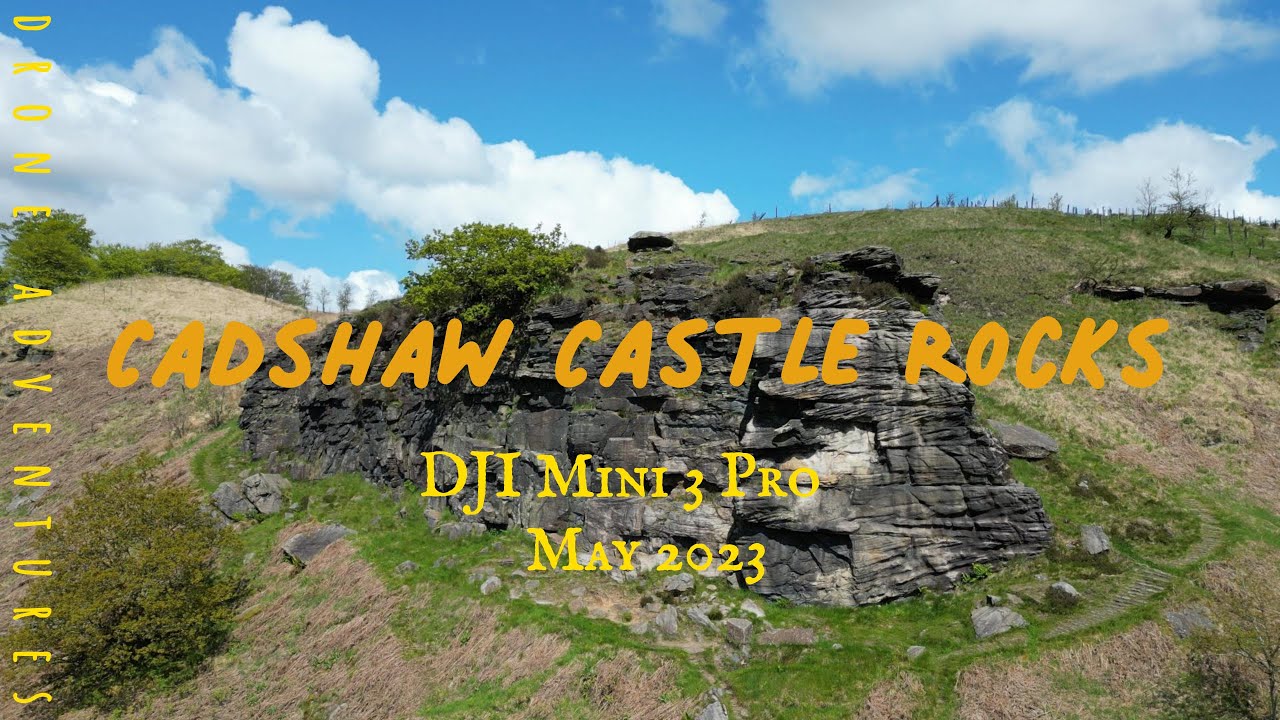 Cadshaw Castle Rocks, Turton & Entwistle Reservoir DJI Mini 3 Pro YouTube