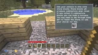 Minecraft for Xbox 360: Tutorial Level Playthrough