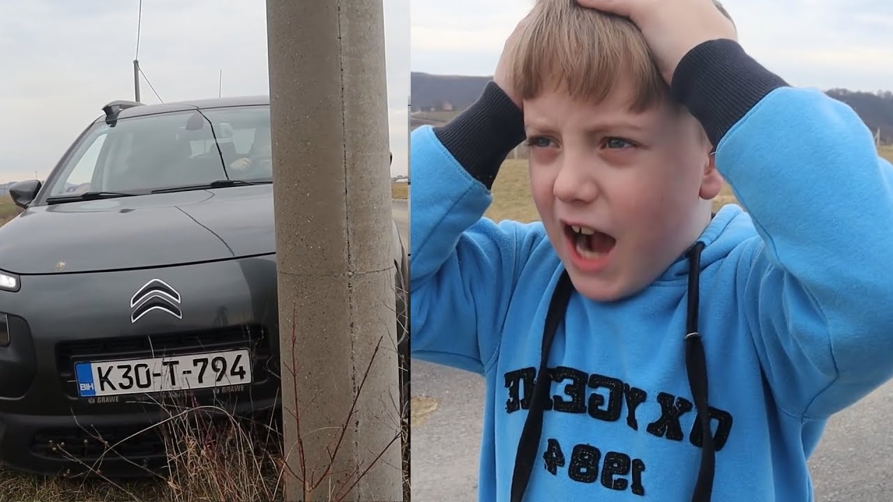 The child stole the car