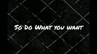 Alison Arnopp - Do What You Want To Meslowed Lyrics Video Privacy Theme