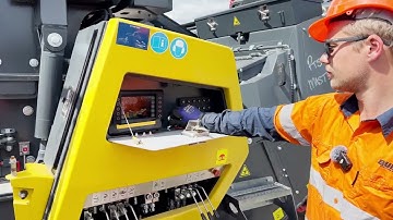 How to open the Crushing Chamber on the Keestrack R3H