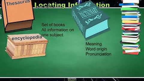 5th Grade - Reading - Locating Information - Topic Overview