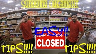 Surviving Overnight Stocking (VLOG) Ep. 14 !!PLUS TIPS!