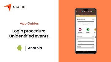Android | Login Procedure. Unidentified Events