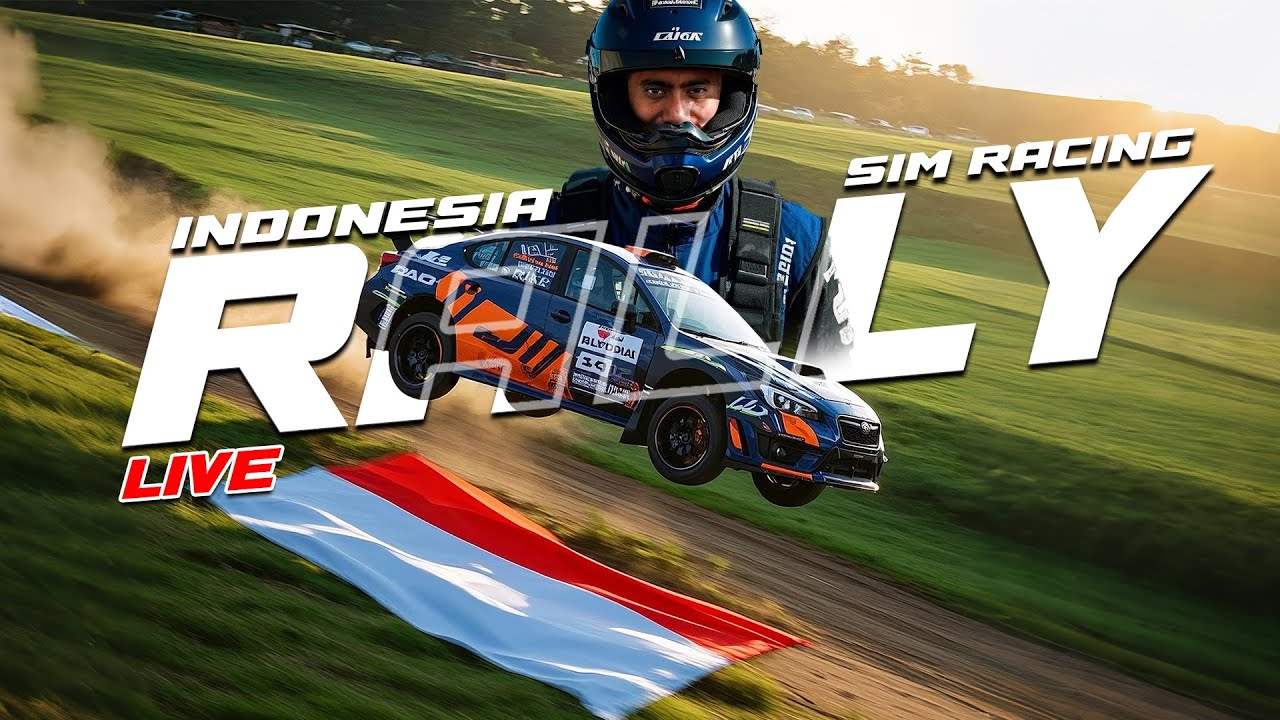 [VERTIKAL LIVE] SIM RACING RALLY | SPRINT RALLY INDONESIA!!! - YouTube