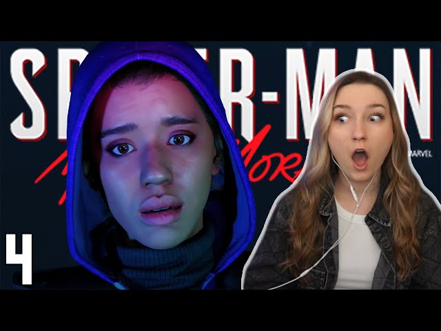 She Knows! | First Time Playing Spiderman Miles Morales | Part 4