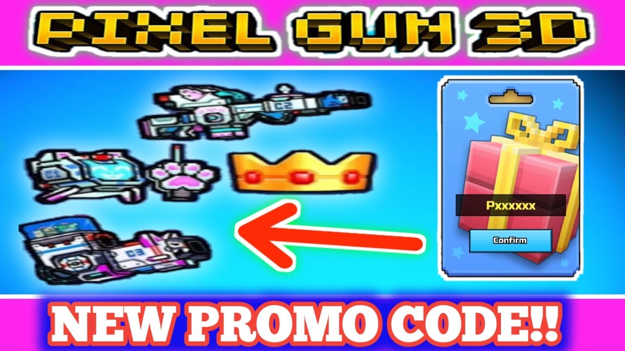 *NEW PROMO CODE* PIXEL GUN 3D CODE 2022 LATEST PIXEL GUN 3D PROMO
