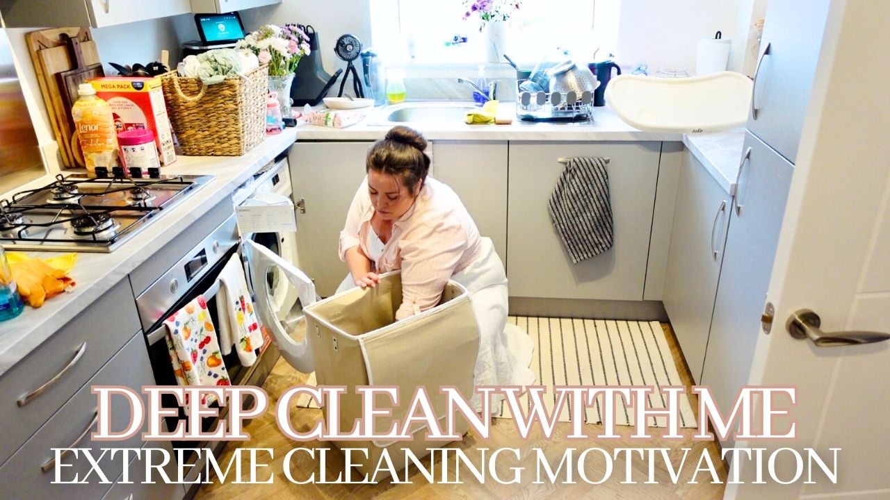 DEEP CLEAN WITH ME | WHOLE HOUSE CLEANING MOTIVATION | UK / Ad