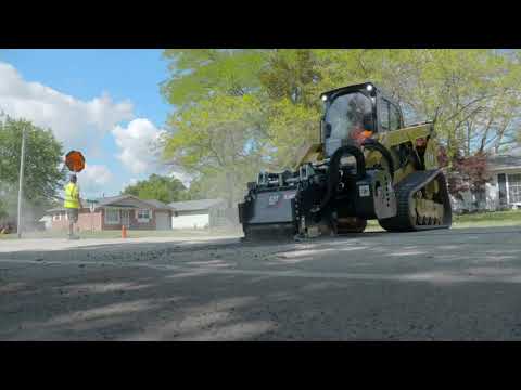 Video Cat® Cold Planer at Work
