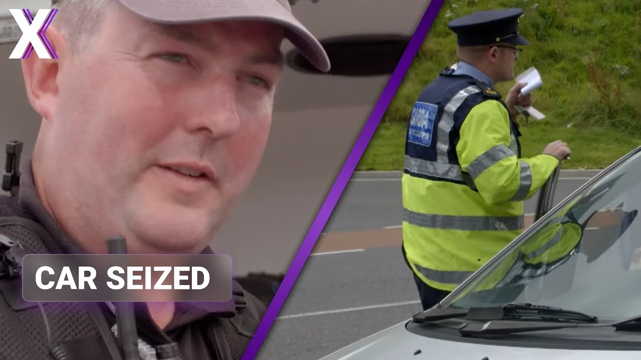 UK Car Seized Ireland Border Guards Take Action