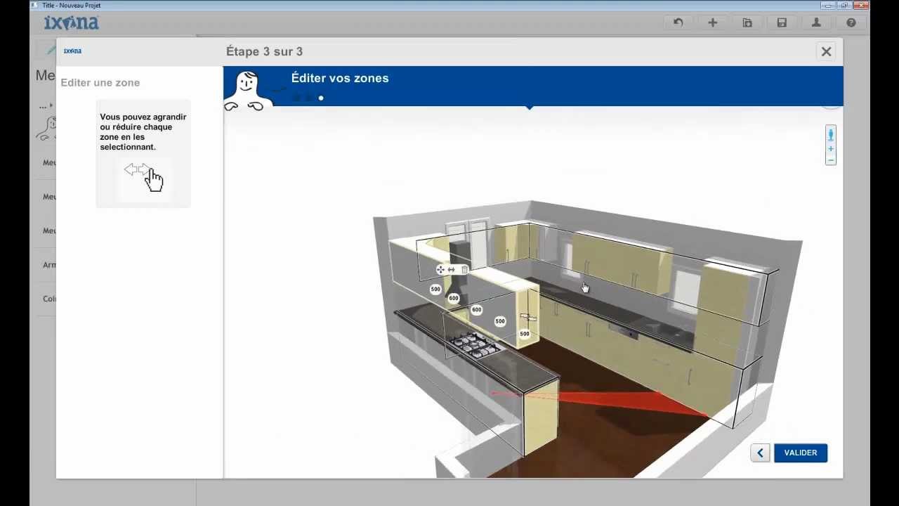 Sneak Peek at Ixina's 3D Kitchen solution - YouTube