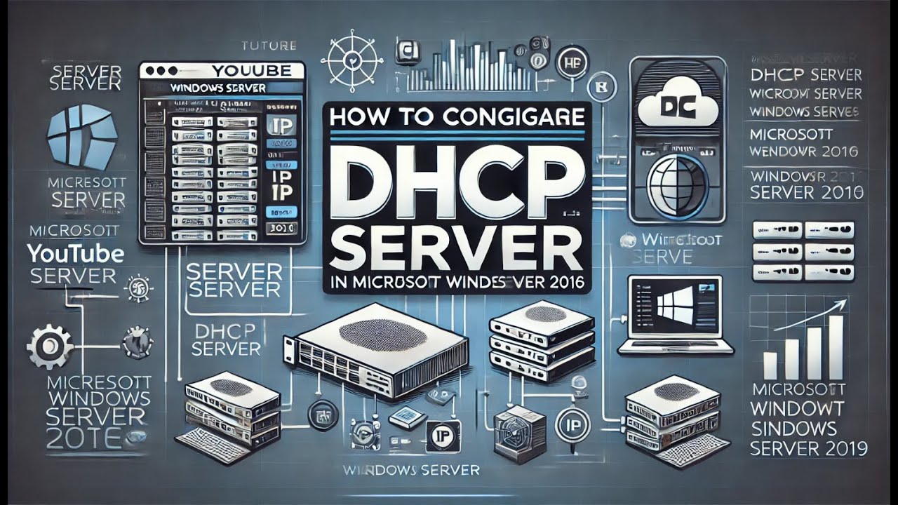 How to configuring DHCP server in Microsoft windows server 2016 - YouTube