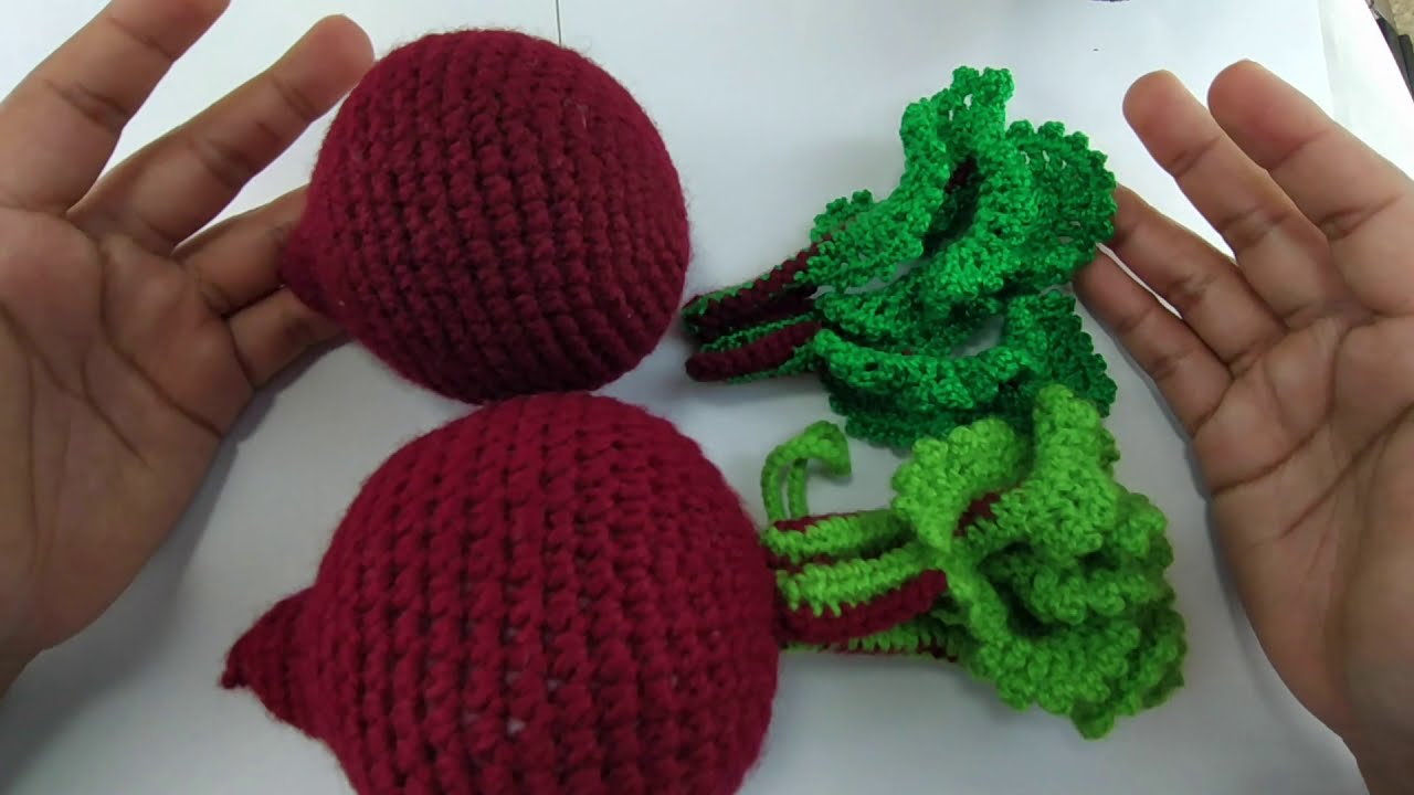 COMO TEJER  HOJA DE REMOLACHA A CROCHET