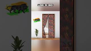 बिना ड्रिलिंग, बिना परेशानी | Magnetic Mesh Door Curtain Unboxing &amp; Install