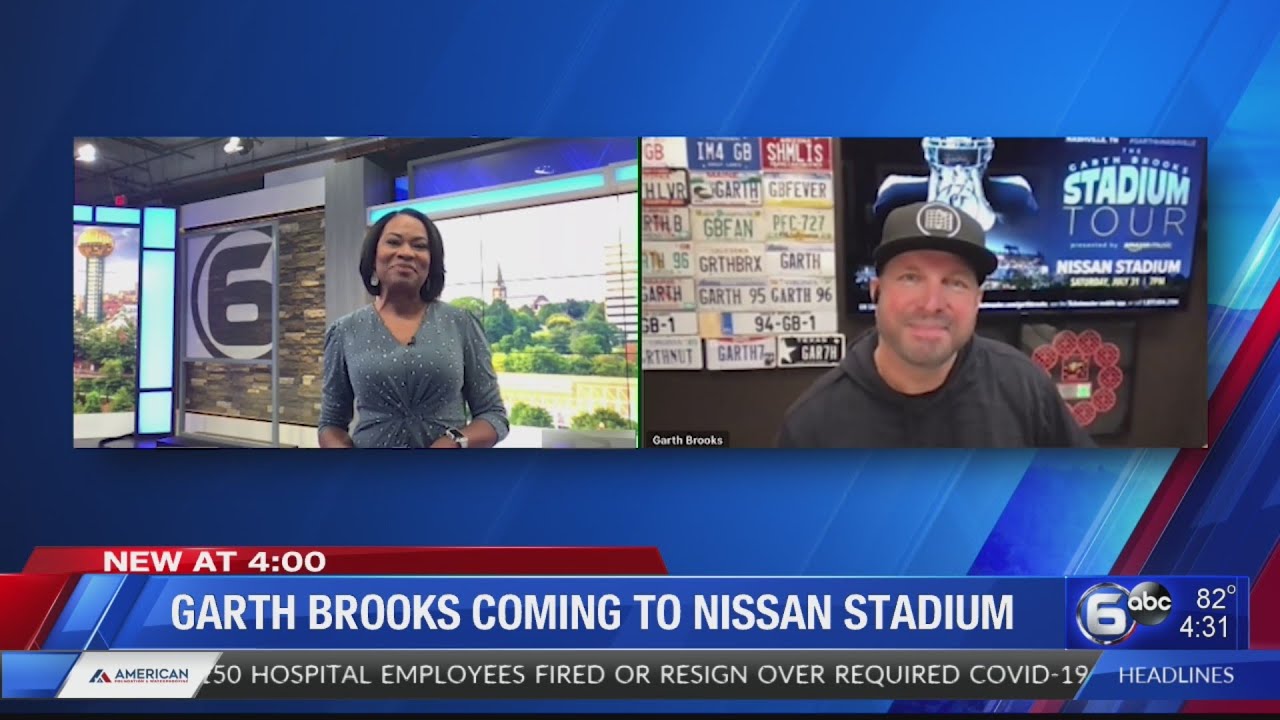 Garth Brooks to perform at Nissan Stadium - YouTube