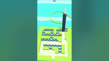 STACKY DASH  (LEVEL-448) gameplay RELAXINGSETISFYING-top MOBILE GAMES! ANDROID STACKY DASH UPDATED