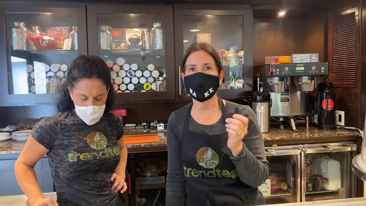 TREND TEA FANTASTIC TEA & COFFEE OPTIONS WITH A GREAT VIEW!! YouTube